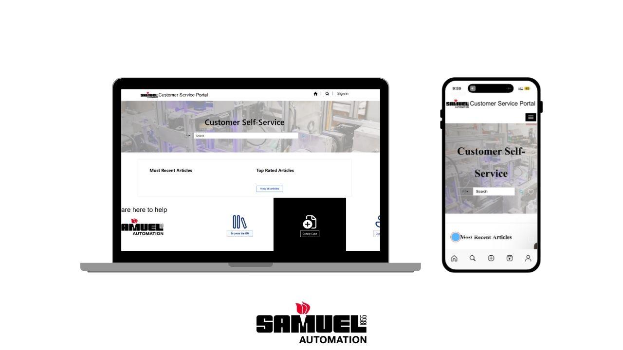 Samuel Automation Launches Customer Service Portal