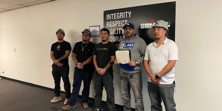 Sierra Aluminum Recognized for Water Consumption and Wastewater Output