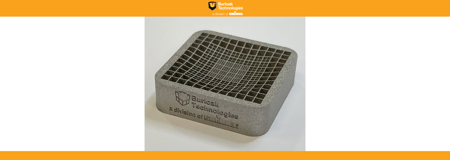 Burloak Develops 3D Printing of Tungsten